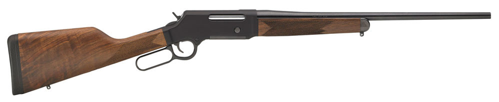 Henry H014243 Long Ranger 243 Win 4+1 20" Black Hard Coat Anodized American Walnut Right Hand