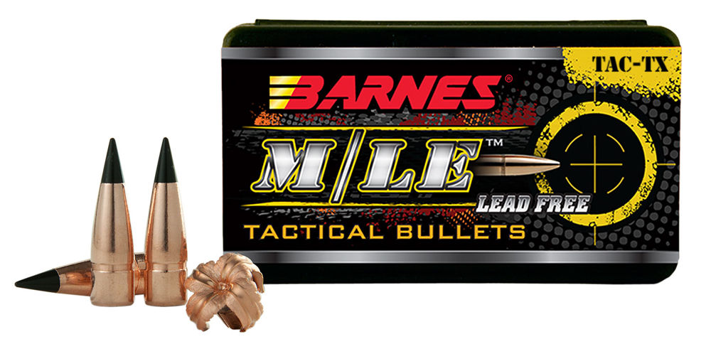 Barnes Bullets 30320 TAC-TX  300 Blackout .308 120 GR TAC-TX Flat Base 50 Per Box