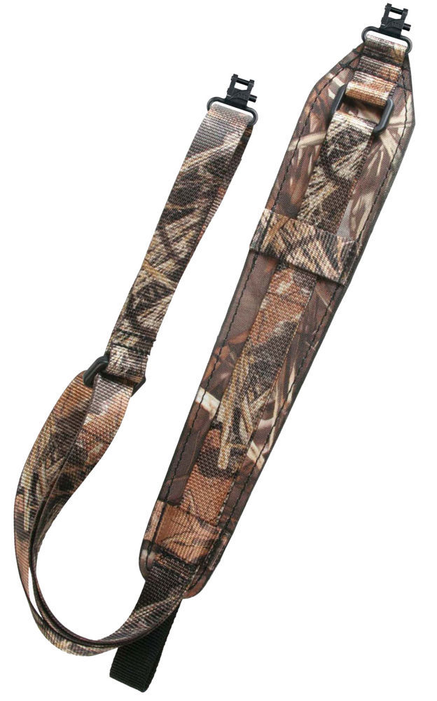 Outdoor Connection AD20923 Original Padded Super Sling  with 1" Swivels 1" W Adjustable Advantage Max-4 Nylon Rifle/Shotgun
