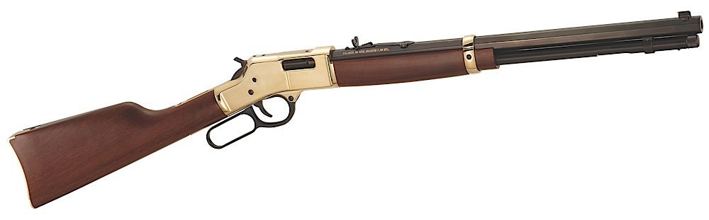 Henry H006 Big Boy Classic 44 Rem Mag 10+1 20" Polished Brass American Walnut Right Hand