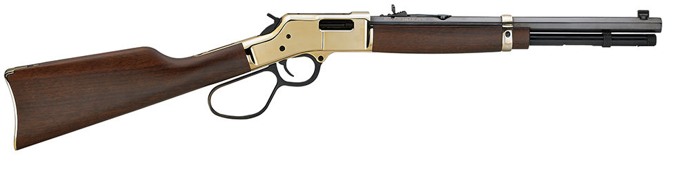 Henry H006CR Big Boy Carbine 45 Colt (LC) 7+1 16.50" Polished Brass American Walnut Right Hand