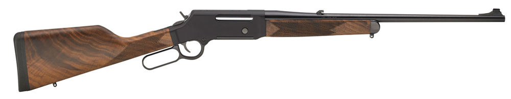 Henry H014S243 Long Ranger  243 Win 4+1 20" Black Hard Coat Anodized American Walnut Right Hand W/Sights