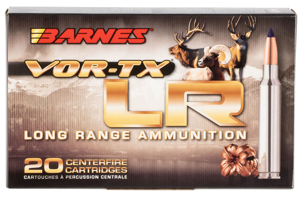 Barnes Bullets 28986 VOR-TX LR Rifle  6.5 Creedmoor 127 gr LRX Boat-Tail 20 Bx/ 10 Cs