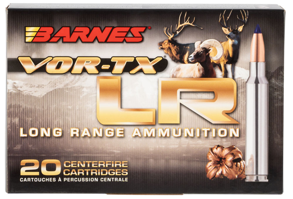 Barnes Bullets 28981 VOR-TX LR Rifle  7mm Rem Mag 139 gr LRX Boat-Tail 20 Bx/ 10 Cs