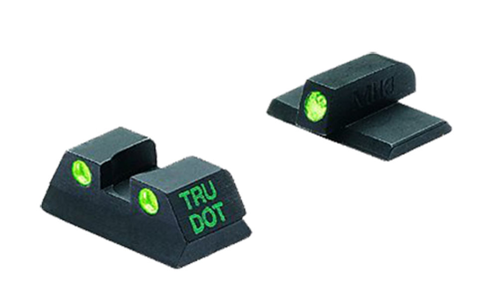 Meprolight USA 151203101 Mepro Tru-Dot Fixed Sights Self-Illuminated Green Tritium Front & Rear with Black Frame for Kahr T,P,K,MK,PM,TP 9/40 Series