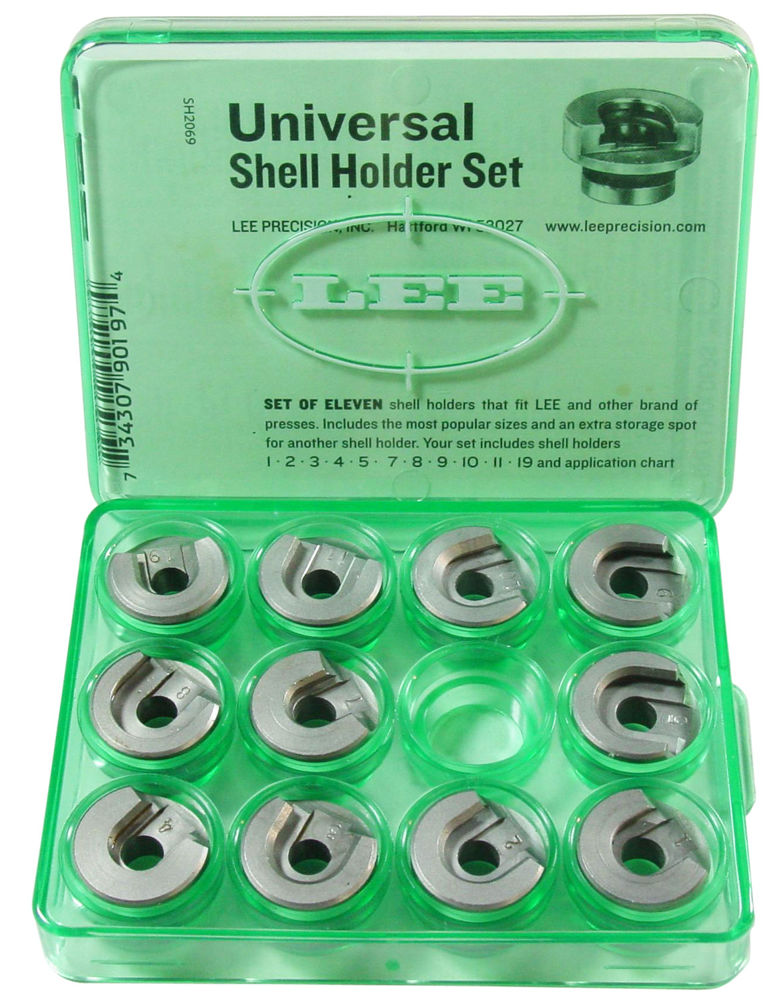 Lee Precision 90197 Universal Shell Holder Set 52 oz Set of 11