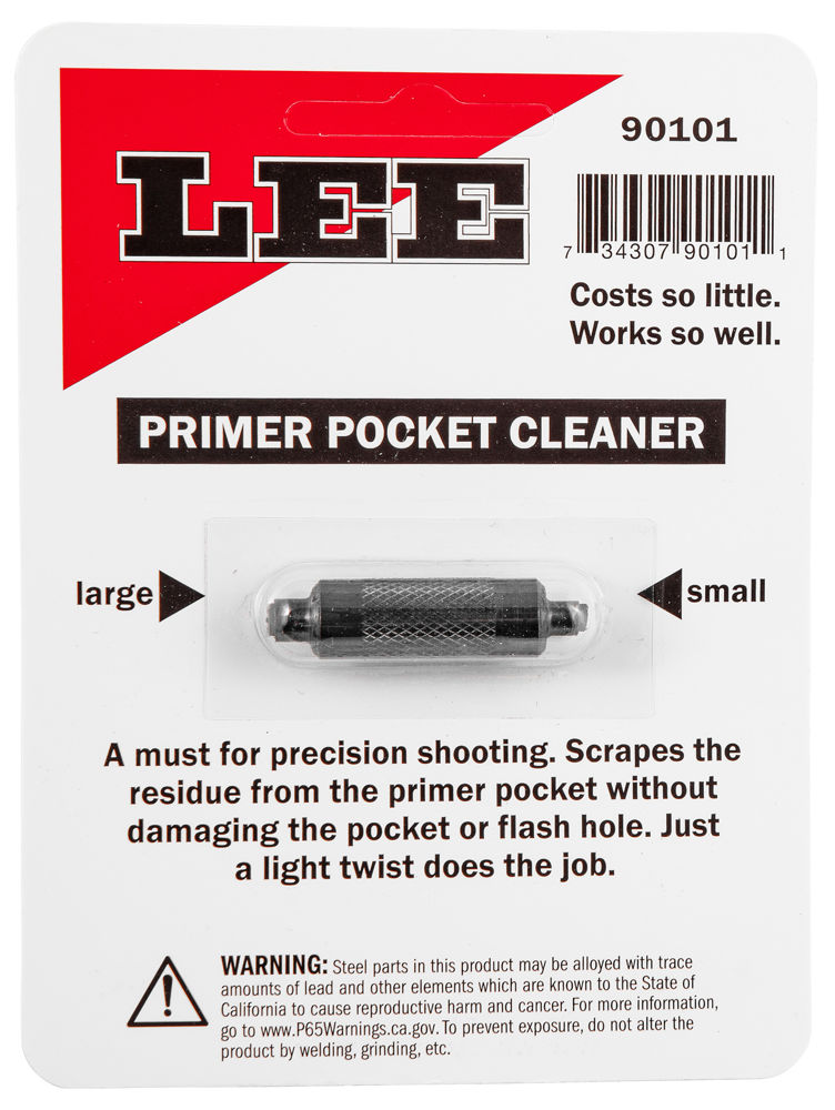 Lee Precision 90101 Primer Pocket Cleaner  Black