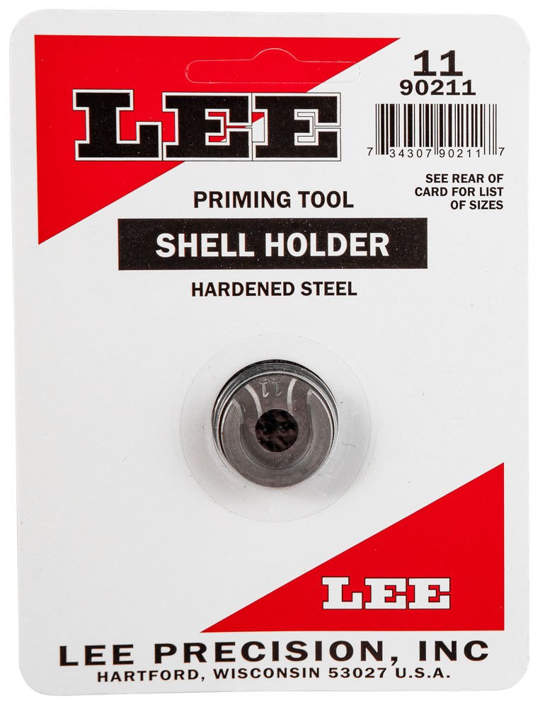 Lee Precision 90211 Shell Holder AP Only #11 Silver Steel 1 Casing