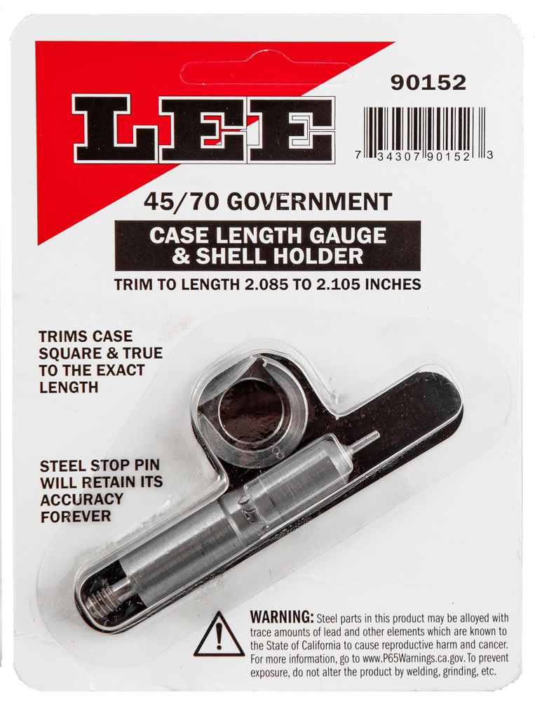 Lee Precision 90152 Case Length Gauge  45-70 Gov Steel