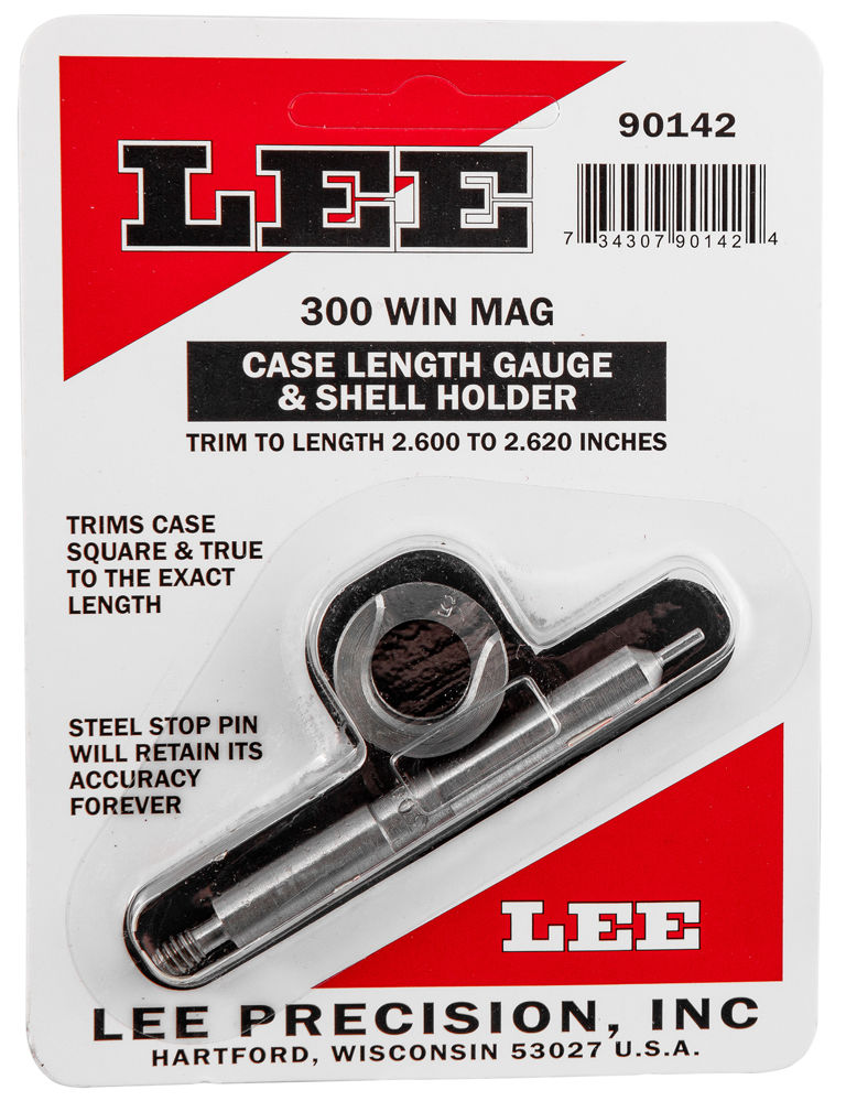 Lee Precision 90142 Case Length Gauge  300 Win Mag Steel