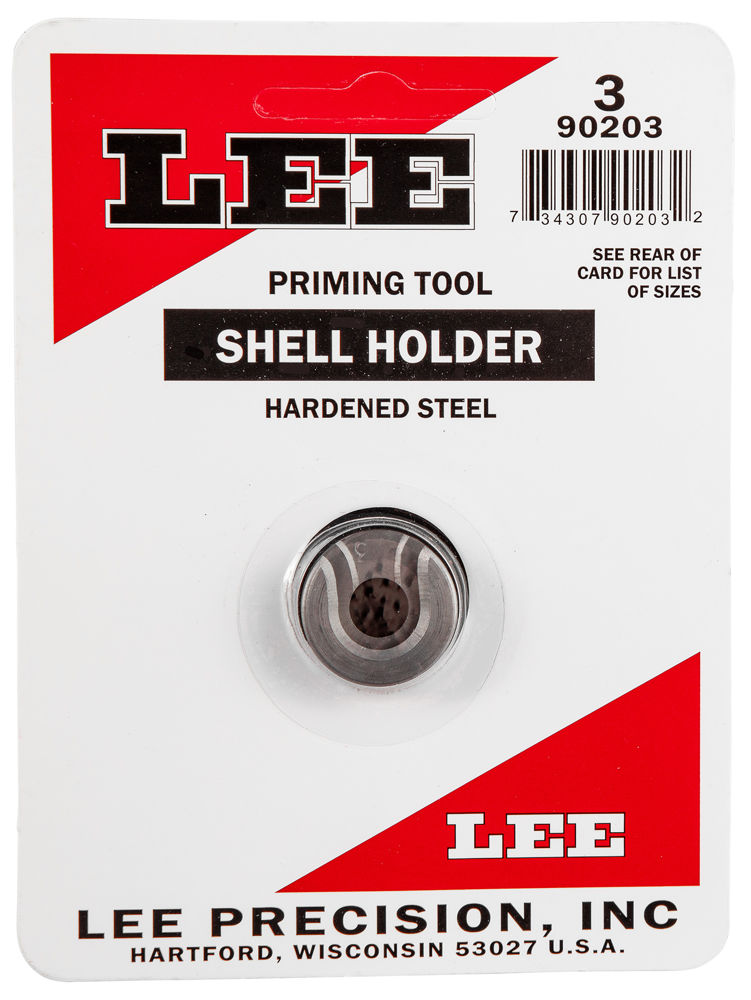 Lee Precision 90203 Shell Holder AP Only #3 Steel 1 Casing