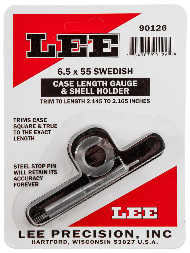 Lee Precision 90126 Case Length Gauge  6.5x55 Swedish Steel