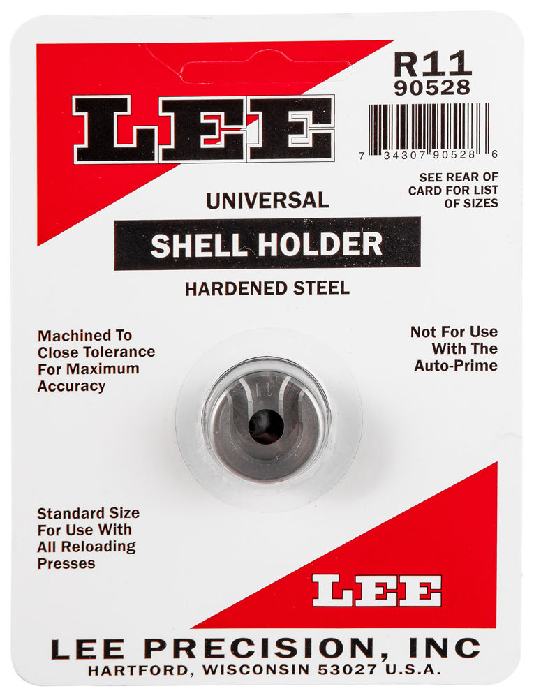 Lee Precision 90528 Shell Holder Universal #11 Stainless Steel 1 Casing