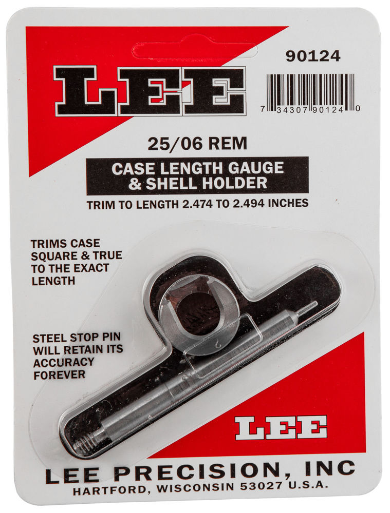 Lee Precision 90124 Case Length Gauge  25-06 Rem Steel