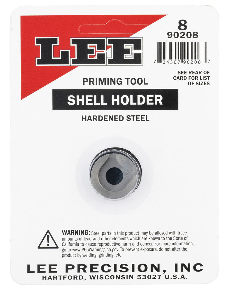 Lee Precision 90208 Shell  Holder AP Only #8 Steel 1 Casing