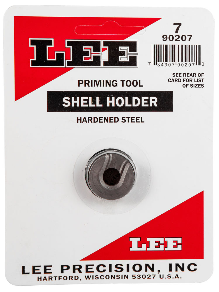 Lee Precision 90207 Shell Holder AP Only #7 Steel 1 Casing