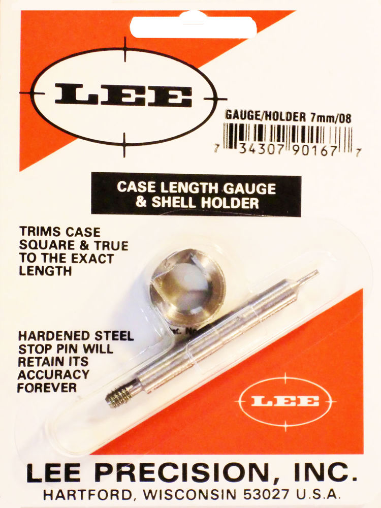 Lee Precision 90167 Case Length Gauge  7mm-08 Rem Steel