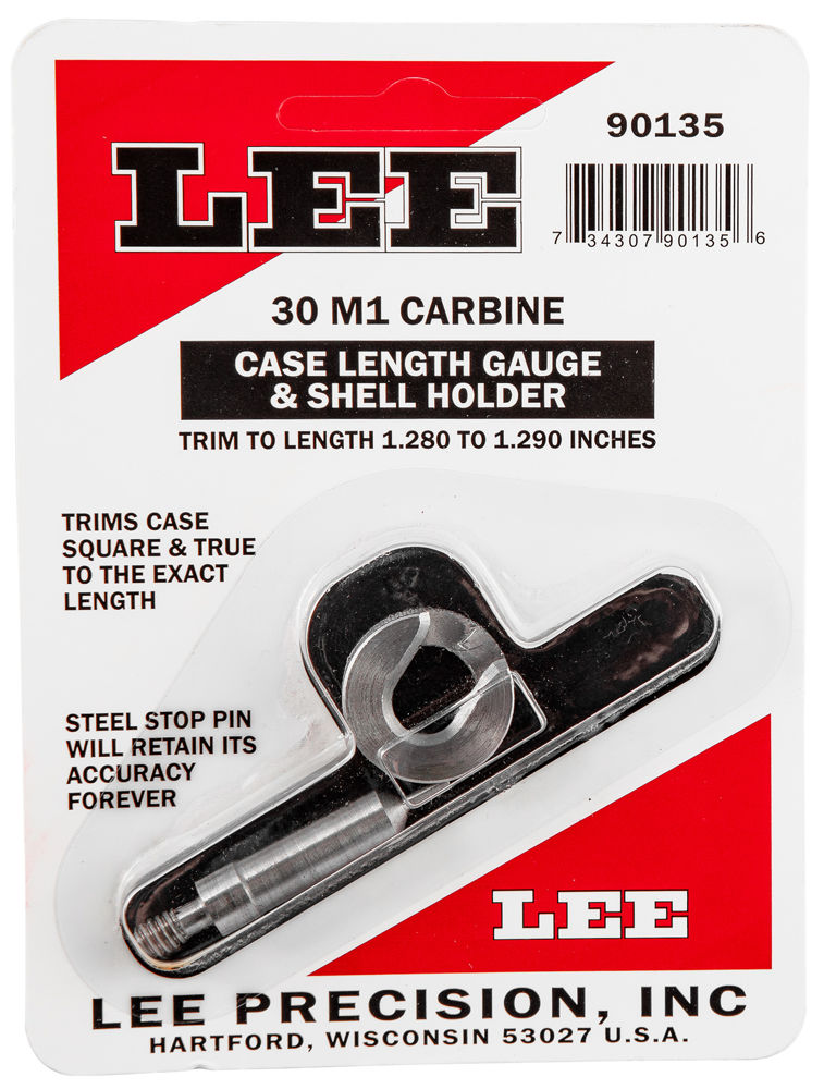 Lee Precision 90135 Case Length Gauge  30 M1 Carbine Steel