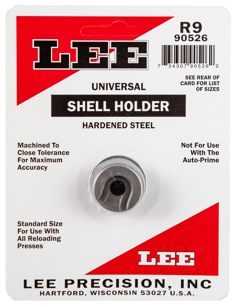 Lee Precision 90526 Shell Holder  #9 41 Rem Mag Steel Capacity 1 Casing Universal Firearm Works With Standard Reloading Press