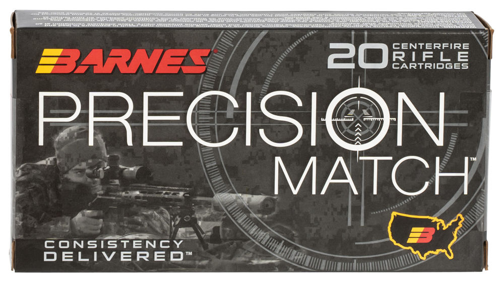 Barnes Bullets 30166 Precision Match  6.5 Creedmoor 140 gr Open Tip Match Boat-Tail 20 Bx/ 10 Cs