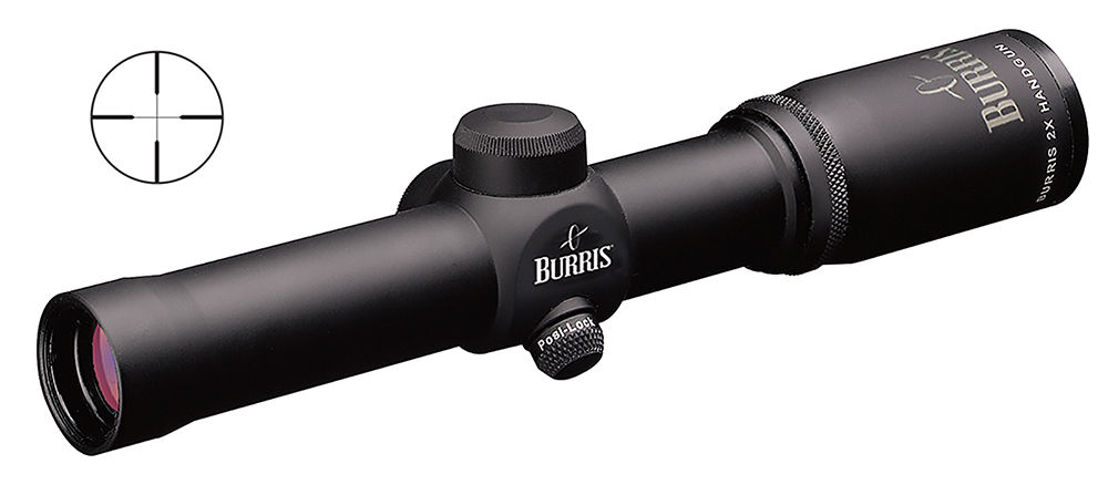 Burris 200218 Handgun  Matte Black 2x20mm 1" Tube Plex Reticle