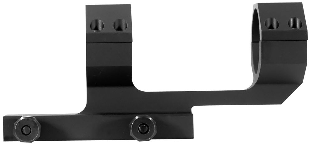 Aim Sports MTCLF315 Cantilever Scope Mount/Ring Combo Black Anodized 30mm Tube Medium Rings Cantilever Mount 1.50" Mount Height Aluminum Rifle
