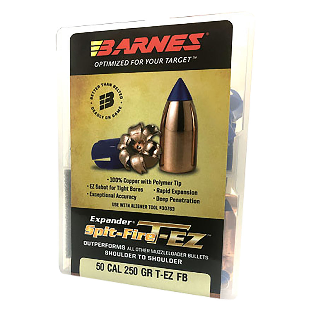 Barnes Bullets 30587 Spit-Fire T-EZ  50 Cal 250 GR 15