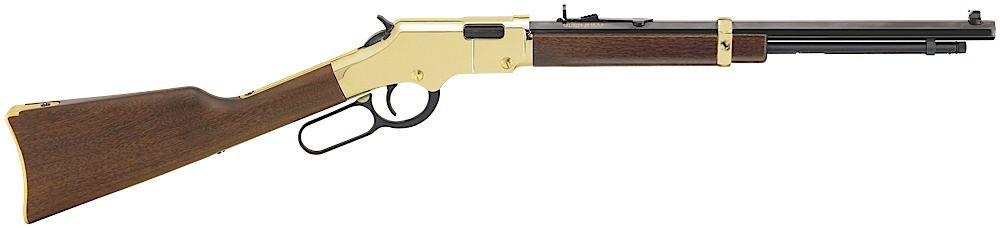 Henry H004Y Golden Boy Youth Lever Action 22 Short,Long,LR 12 LR/16 Short 17" Brasslite American Walnut Stock Right Hand