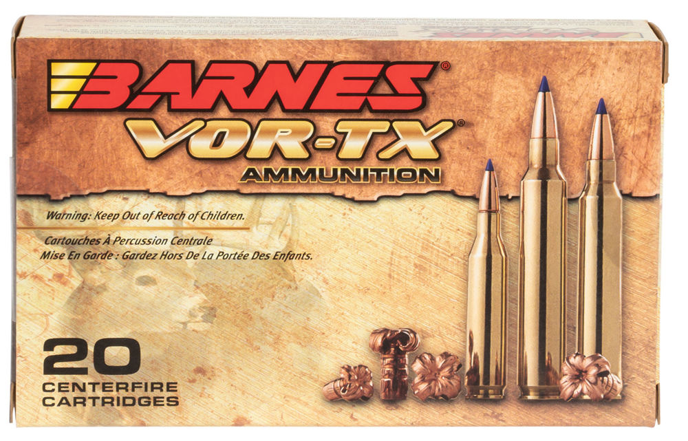 Barnes Bullets 21524 VOR-TX Rifle  270 Win 130 gr Tipped TSX Boat-Tail 20 Bx/ 10 Cs