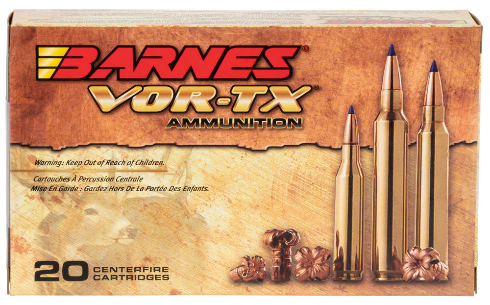 Barnes Bullets 21538 VOR-TX Rifle  300 Win Mag 180 gr Tipped TSX Boat-Tail 20 Bx/ 10 Cs