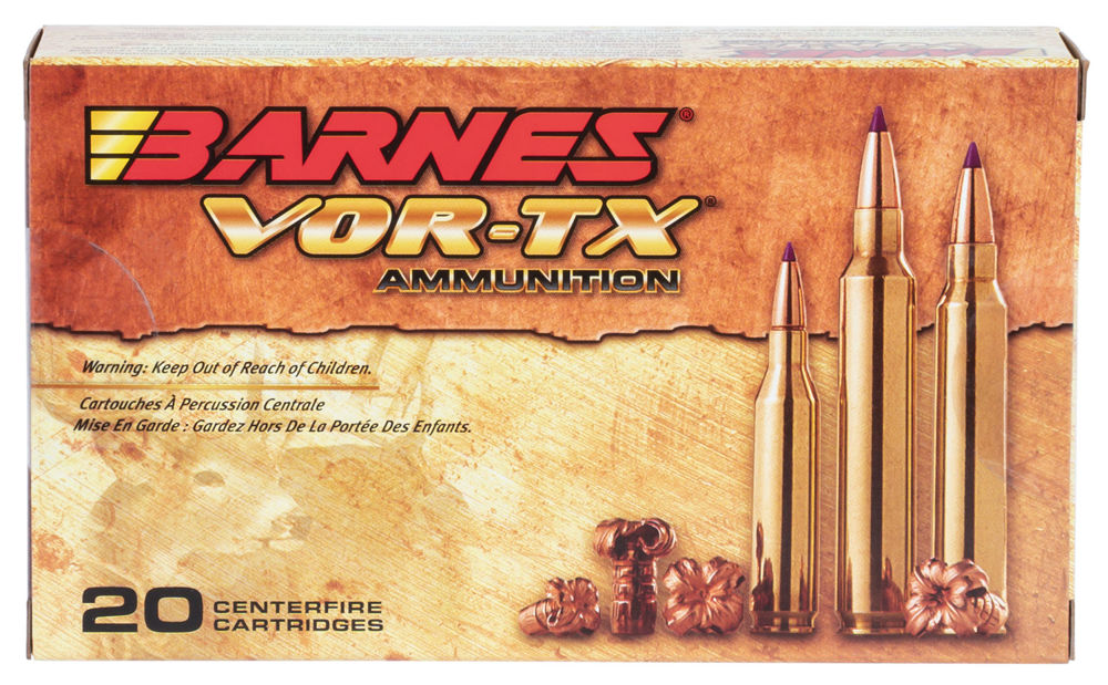 Barnes Bullets 21542 VOR-TX Rifle  338 Win Mag 225 gr Tipped TSX Boat-Tail 20 Bx/ 10 Cs