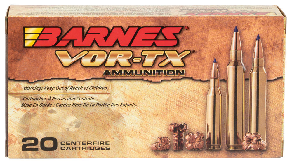 Barnes Bullets 21561 VOR-TX Rifle  7mm-08 Rem 120 gr Tipped TSX Boat-Tail 20 Bx/ 10 Cs