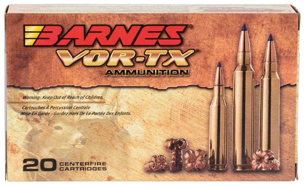 Barnes Bullets 21569 VOR-TX Rifle  300 Win Mag 150 gr Tipped TSX Boat-Tail 20 Bx/ 10 Cs