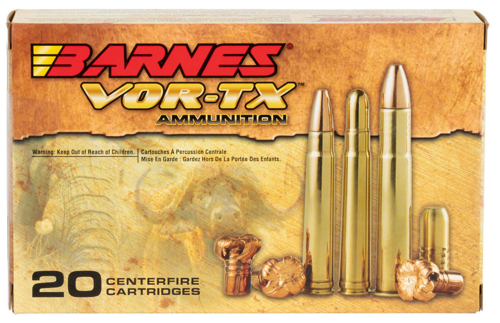 Barnes Bullets 22014 VOR-TX Safari  375 H&H Mag 300 gr TSX Flat Base 20 Bx/ 10 Cs