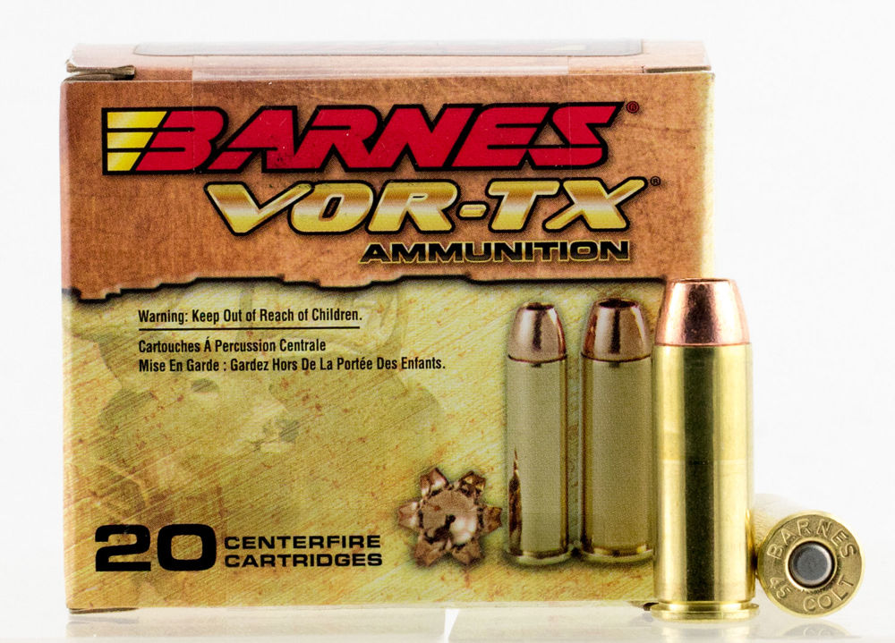 Barnes Bullets 21547 VOR-TX Handgun  45 Colt (LC) 200 gr Barnes XPB 20 Bx/ 10 Cs