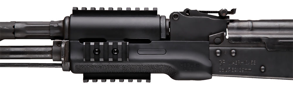 Hogue 74004 Forend  Made of Rubber with Black Finish & OverMolded Gripping Area for Standard Chinese & Russian AK-47, AK-74