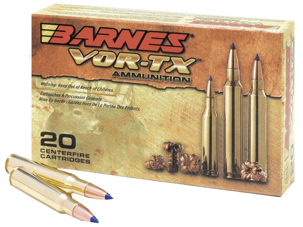 Barnes Bullets 21548 VOR-TX Rifle  300 Blackout 110 gr TAC-TX Flat Base 20 Bx/ 10 Cs