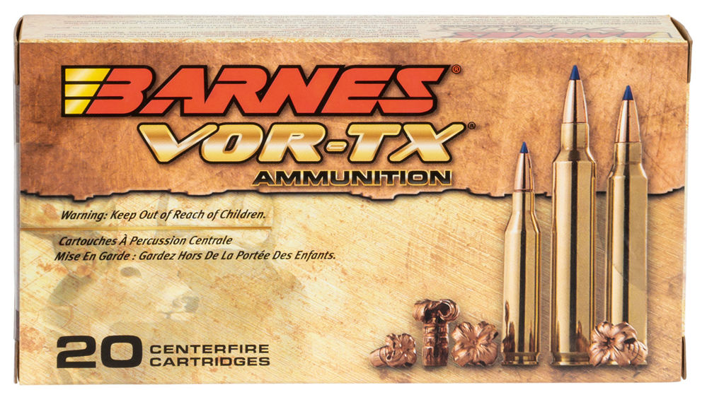 Barnes Bullets 22010 VOR-TX Rifle  260 Rem 120 gr Tipped TSX Boat-Tail 20 Bx/ 10 Cs