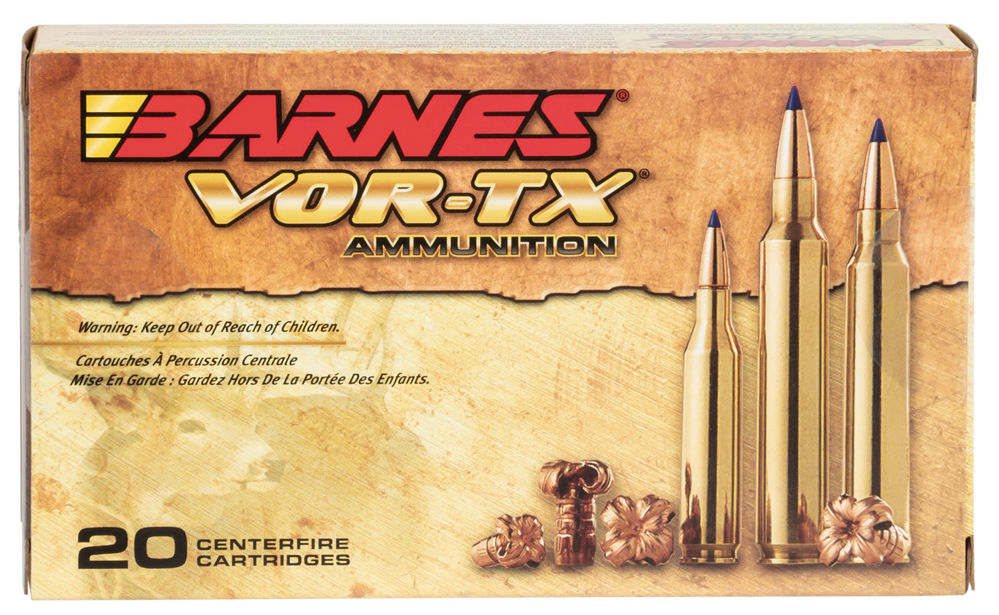 Barnes Bullets 22013 VOR-TX Rifle  300 Wthby Mag 180 gr Tipped TSX Boat-Tail 20 Bx/ 10 Cs