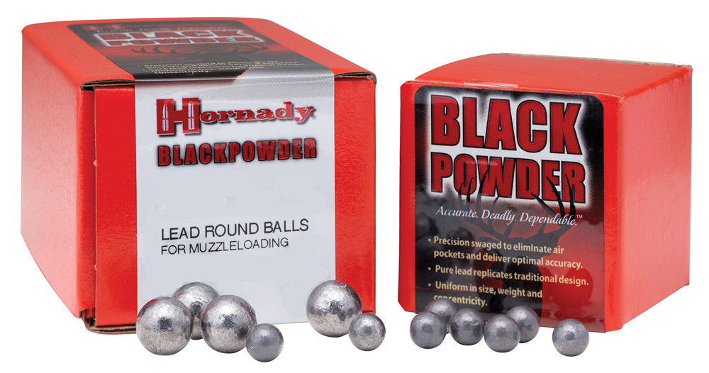 Hornady 6080 Lead Balls  45 Cal .457 Dia 100 Per Box