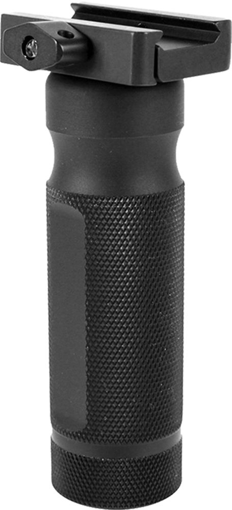 Aim Sports PJTMG Tactical Medium Vertical Foregrip Aggressive Textured Black Anodized Aluminum