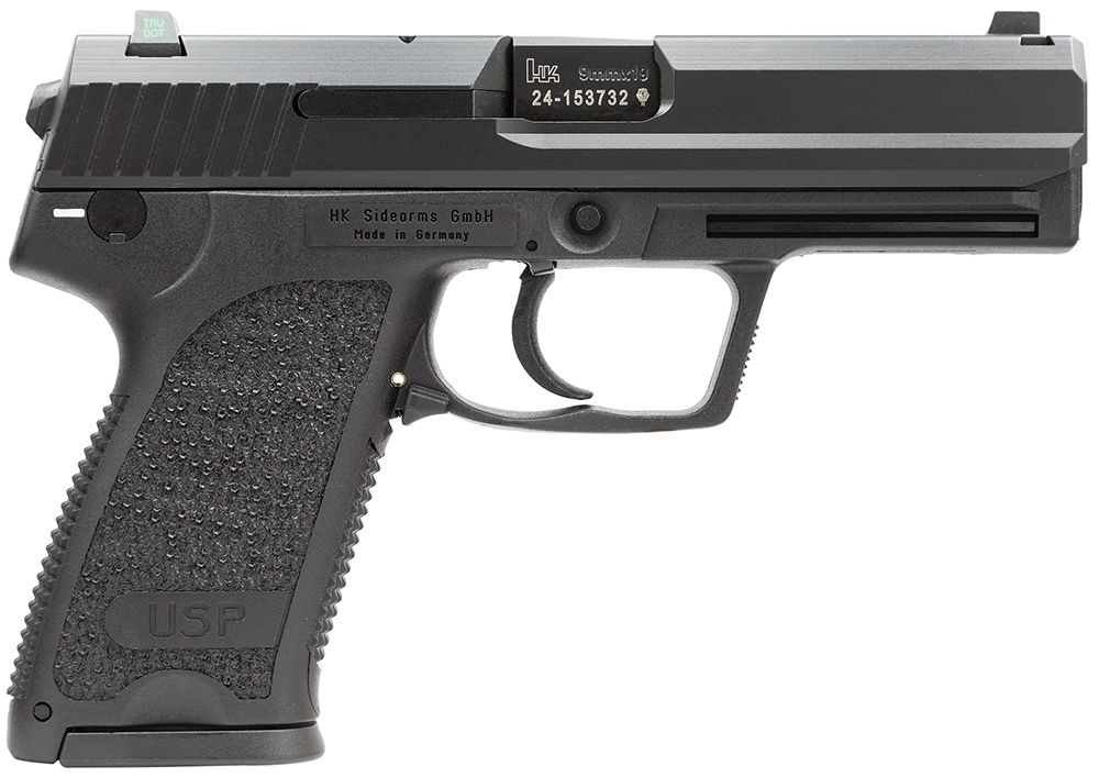 HK 81000312 USP V7 LEM 9mm Luger 4.25" 15+1 (3) Black Black Steel Slide Black Polymer Grip Night Sights No Manual