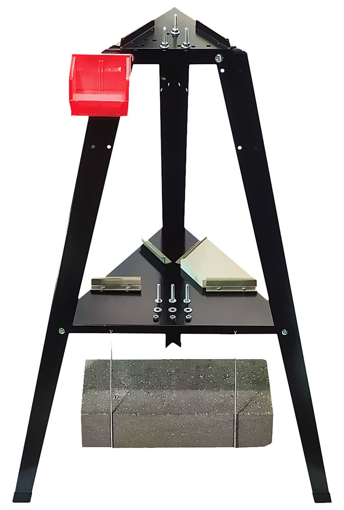 Lee Precision 90688 Stand Reloading 39" x 26" x 24" Black Multi-Caliber Steel Works With Lee Presses