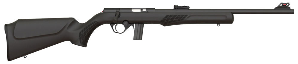 Rossi RB22L1811 RB22  22 LR 10+1 18" Black Monte Carlo Stock Matte Black Right Hand Bolt Action