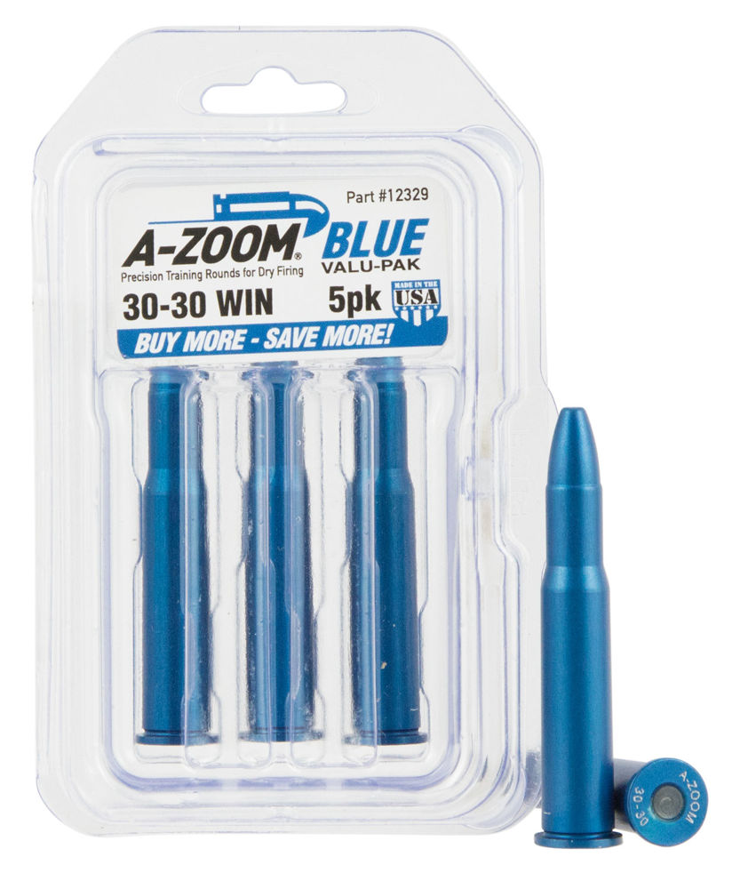 A-Zoom 12329 Rifle Training Rounds  30-30 Win 5 Pkg.
