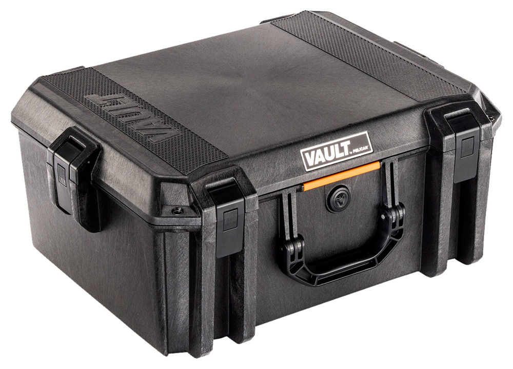 Pelican VCV550 Vault Equipment Case Black 22" Interior 19" L x 14" W x 8.50" D Polymer