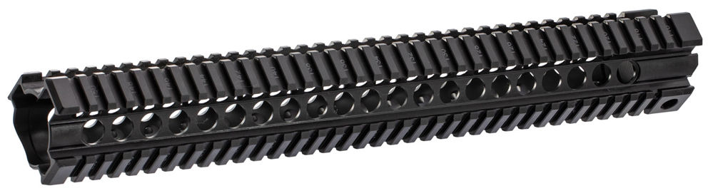 MIDWEST INDUSTRIES INC MICRT15 T-Series AR-15 6061 Aluminum Black Hard Coat Anodized 15"