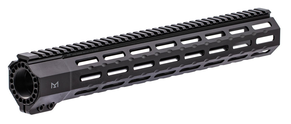 MIDWEST INDUSTRIES INC MISP15M SP-Series AR-15 6061 Aluminum Black Hard Coat Anodized 15"