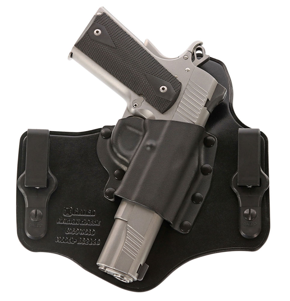Galco KC472B KingTuk Classic Black Kydex Holster w/Leather Backing IWB S&W M&P 9,40 Right Hand