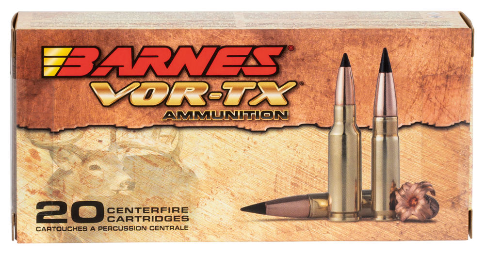 Barnes Bullets 30829 VOR-TX Rifle  6.5 Grendel 115 gr Tipped TSX Boat-Tail 20 Bx/ 10 Cs